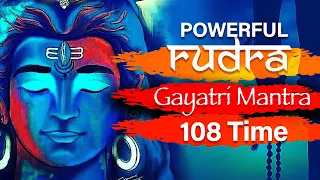 Lord Shiva Rudra Gayatri Mantra - 108 Times Chanting - Om Tatpurushaya Vidmahe - Sanskrit Chants