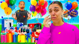 Surprising My Mom With Birthday Presents **She Got Emotional**