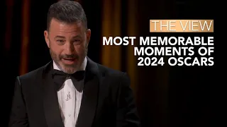 Most Memorable Moments Of 2024 Oscars | The View