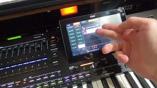 KorgPA5x - how to save STS in SongBook