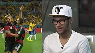 Neymar Desabafando Sobre o 7 x 1 Para Alemanha  A gente se dedicava ao máximo