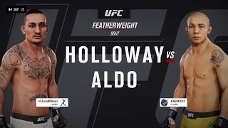 EA Sports UFC 3 Online Ranked - Max Holloway vs Jose Aldo