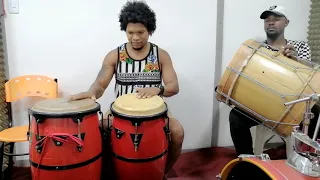 Ritmo currulao en congas