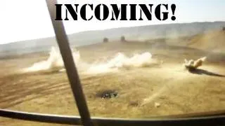 MORTARS HIT US CONVOY IN AFGHANISTAN