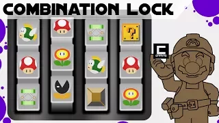 Super Mario Maker Combination Lock with a Trillion different Input States.