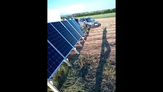 Обзор гибридной солнечной электростанции 2,4квт ч1