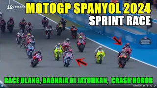 GILA, BERITA MOTOGP HARI INI, SABTU 27 APRIL 2024, SPRINT RACE JEREZ PECCO & MARC MARINI MOTOGP 2024