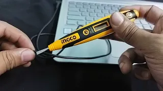 Digital Test pencil | Tester Review | Digital Tester | Ingco Brand