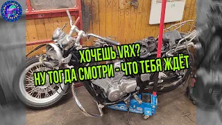 Honda VRX 400 и ремонт на полноценный фильм