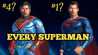 Ranking Every Superman Character (Worst To Best) - Injustice 2 Mobile