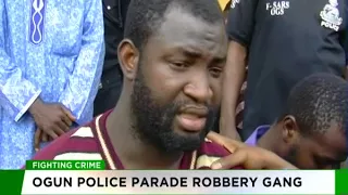 Ogun Police parade robbery gang