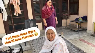 Bebe Nal Vaddi Buya Russ Gyi 🥺 Harman Te Bebe Gye Buya nu Manone 🥺 | Harman Khosa |