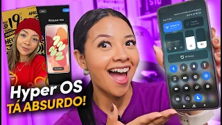 🚨HyperOS Chegou! Conheça TODAS AS NOVIDADES do novo sistema XIAOMI!