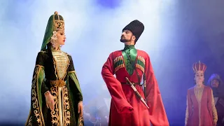 НАЛЬМЭС и КАБАРДИНКА - Княжеский танец "КЪАФЭ"  Попурри