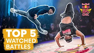 Top 5 Watched Battles | Red Bull BC One