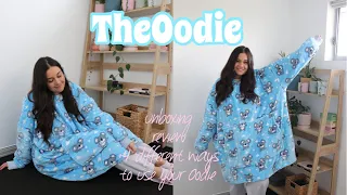 The Oodie unboxing + 4 different ways to use your Oodie!