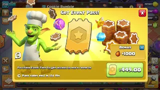Get FREE Event Pass in Clash of Clans with Google Special Offer - Cookie Rumble Event Pass Coc