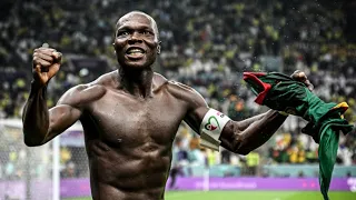 Vincent Aboubakar gives Cameroon the lead over Brazil in stoppage time