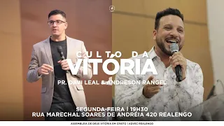 Culto da Vitória | Pr. Davi Leal & Anderson Rangel | 25/10/2021