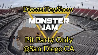 2024 Monster Jam in Snapdragon Stadium @ San Diego CA (Pit Party) Live 🔴