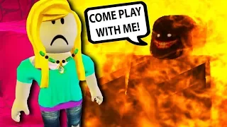 I Joined The CREEPY GIRL'S Game And Then... (Roblox Creepypasta Mystery)