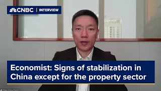 General signs of stabilization in China except for the property sector, economist says