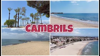 CAMBRILS  🇪🇸 SPAIN 4K - Town & Beach | Costa Daurada