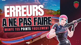 DES ERREURS A NE SURTOUT PAS FAIRE EN ARENE !  COMMENT MONTER SES POINTS FACILEMENT !