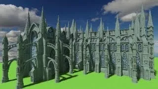 Minecraft Epic Cathedral (2,082,348 Blocks used)