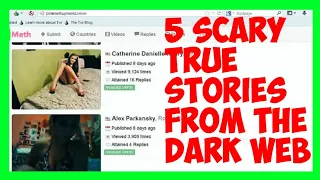 5 Absolutely SCARY TRUE STORIES From The DARK WEB - UPDATED 2020