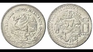 Cuanto Vale La Moneda De $50 pesos, de la diosa mexica Coyolxauhqui ? ES UNA FORTUNA!