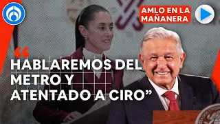 AMLO y Sheinbaum darán información sobre atentado contra Ciro Gómez Leyva