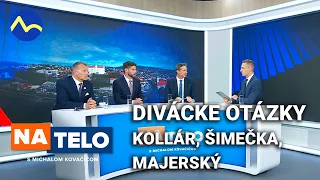 Kollár, Šimečka & Majerský - divácke otázky | Na telo