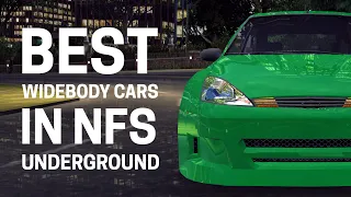 Best Widebody Cars in NFS Underground