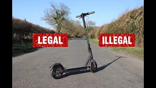Are Electric Scooter Legal To Ride In The UK?
