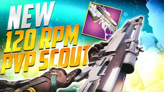 NEW Last Rite 120 RPM Scout Rifle Is A LEGENDARY DMT... (Max PvP Rank Reward)