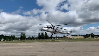 Turbine Mil Mi-24 Hind first flight