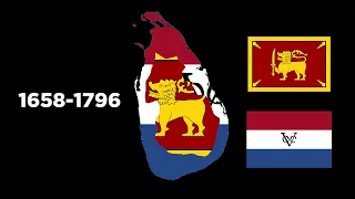 Sri Lanka historical flags V2 (territory map)