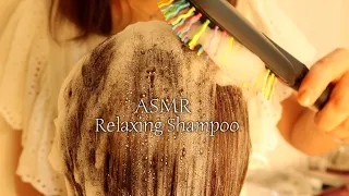 ASMR Relaxing Shampoo and Hair Wash | Shampoo Brushing | No talking | Binaural🧖‍♀️