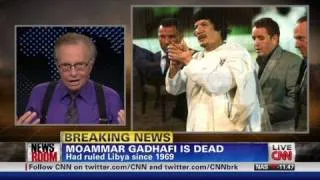 Larry King reflects on Gadhafi interview