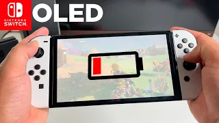 Nintendo Switch OLED Battery Life Test vs. Switch V2, V1 and LITE