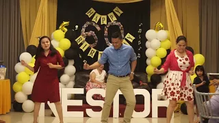 DADDY LO's 60th Bday Surprise ( SEPTEMBER- SIBS DANCE NUMBER )