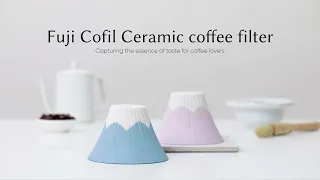 Fuji cofil ceramic coffee filter