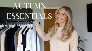 ULTIMATE AUTUMN CAPSULE WARDROBE 2023 | essential wardrobe pieces