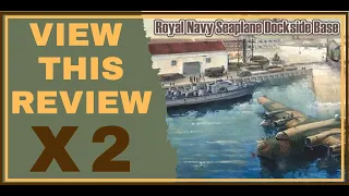 REVIEWING FLYHAWKS * 1/700 SCALE * (ROYAL NAVY SEAPLANE DOCKSIDE BASE) - 2020 _ And More!!