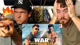 WAR | Official Trailer REACTION! | Hrithik Roshan | Tiger Shroff