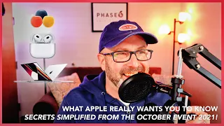 Apple October Event 2021 SECRETS!  MacBook Pro, AirPods, HomePod Mini, and MORE in NON-TECHY chat!