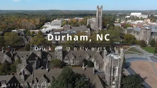 Durham, NC and Duke University Drone Video