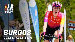 Mountain Top Finish | Vuelta a Burgos Feminas Stages 3 & 4 | Lanterne Rouge x Zwift