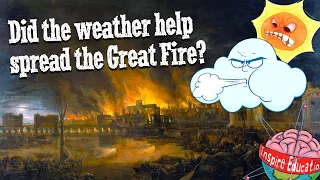 Why did the Great Fire of London spread?